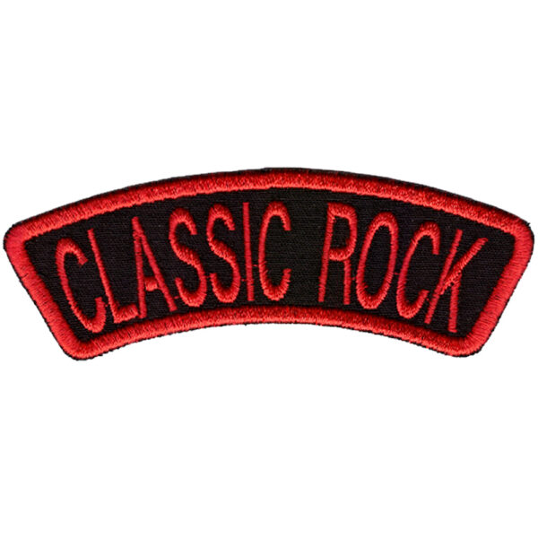 Classic Rock Broderat Tygmärke