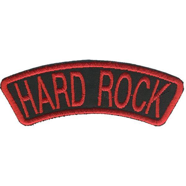 Hard Rock Broderat Tygmärke