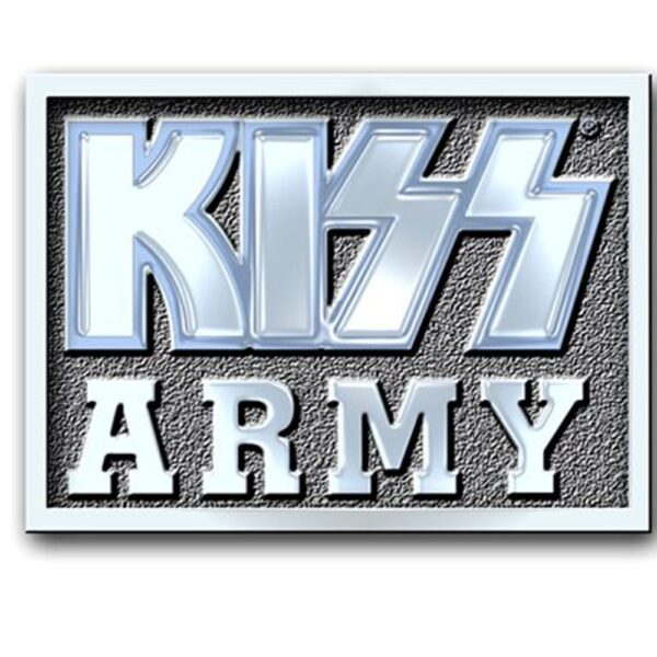 Kiss Metal Pin