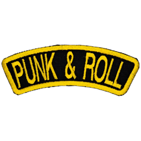 Punk & Roll Broderat Tygmärke