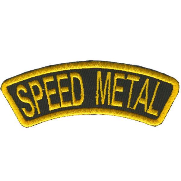 Speed Metal Broderat Tygmärke