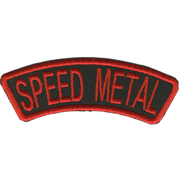 Speed Metal Broderat Tygmärke