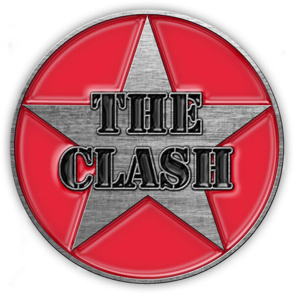 The Clash Metal Pin