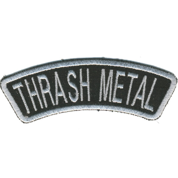 Trash Metal Broderat Tygmärke