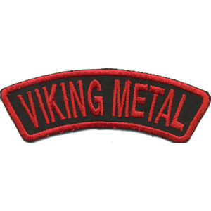 Viking Metal Broderat Tygmärke