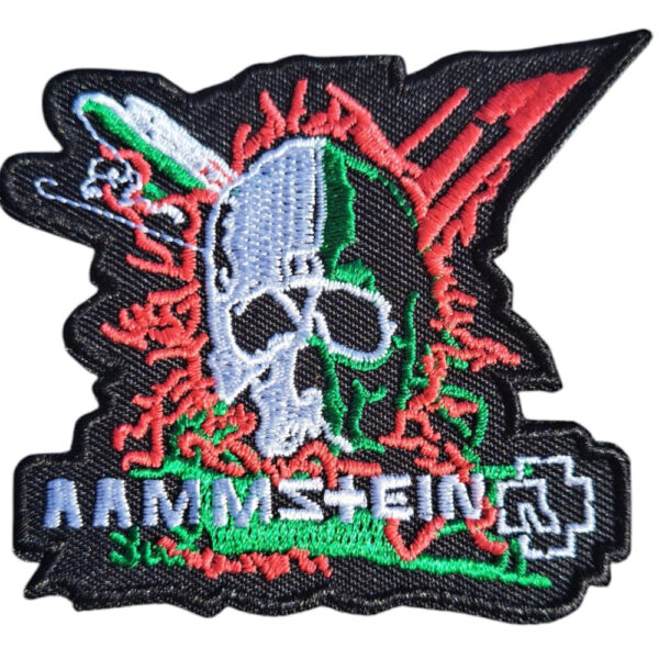 Rammstein Broderat Tygmärke