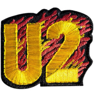 U2 Broderat Tygmärke