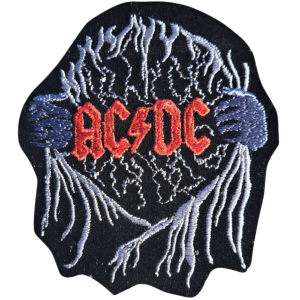 AC/DC Broderat Tygmärke