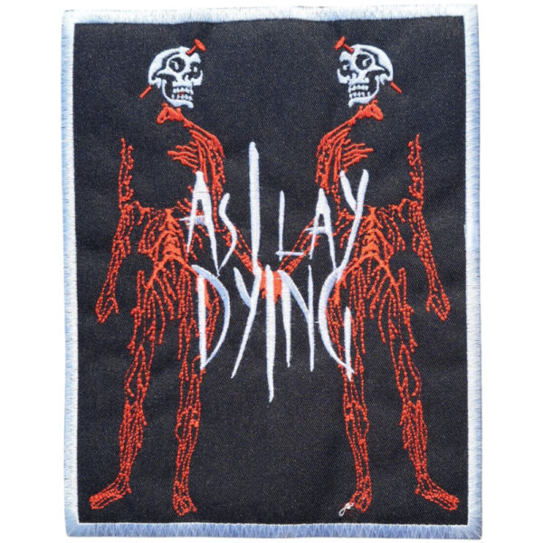 As I Lay Dying Broderat Ryggmärke