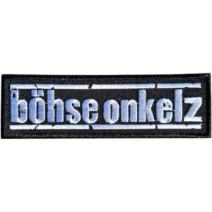 Böhse Onkelz Broderat Tygmärke