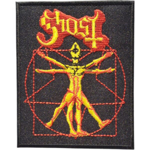 Ghost Broderat Tygmärke