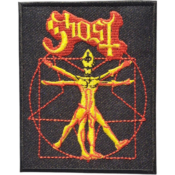Ghost Broderat Tygmärke
