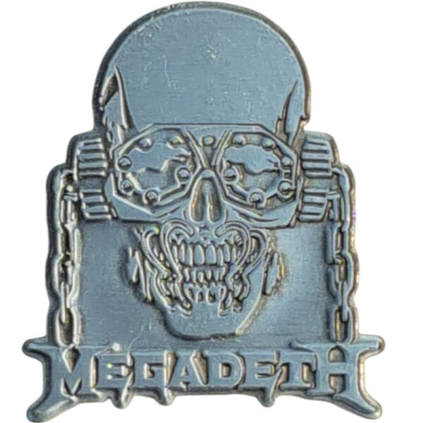 Megadeth Metal Pin