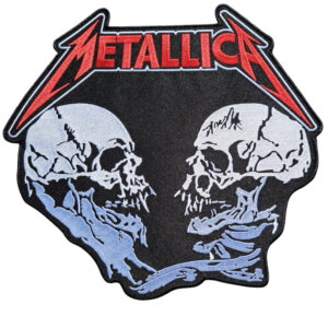 Metallica Broderat Ryggmärke