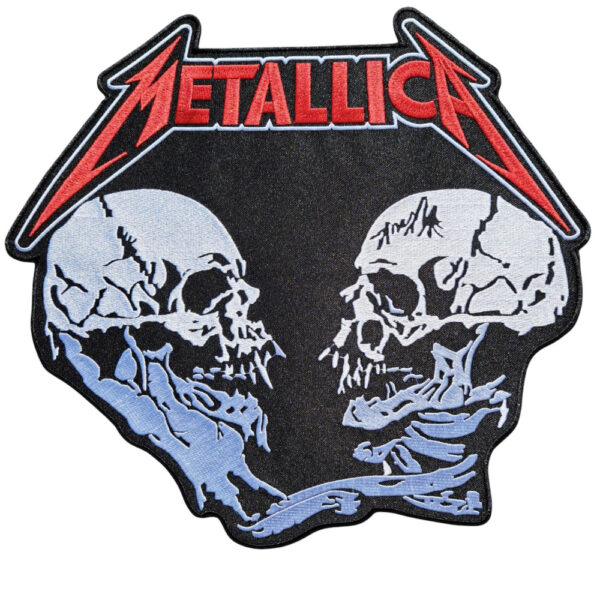 Metallica Broderat Ryggmärke