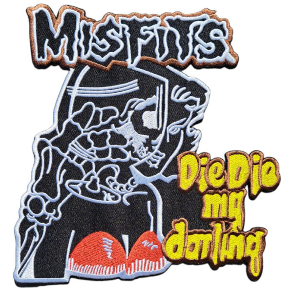 Misfits Broderat Ryggmärke
