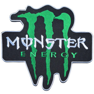 Monster Energy Broderat Ryggmärke