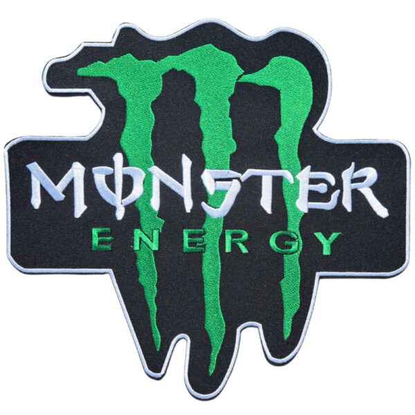 Monster Energy Broderat Ryggmärke