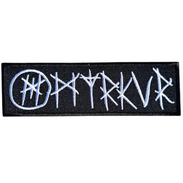 Myrkur Broderat Tygmärke
