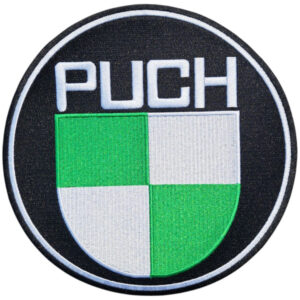 Puch Broderat Ryggmärke
