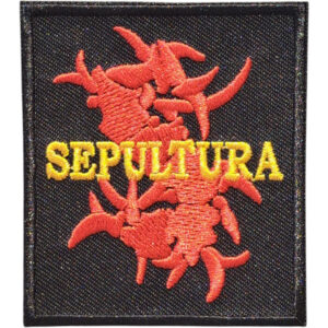 Sepultura Broderat Tygmärke