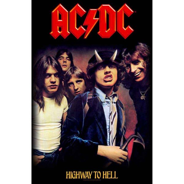 AC/DC Highway To Hell Poster Flagga