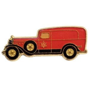 Cadillac 1931 Fire Dept  Vintage Classic Metal Pins