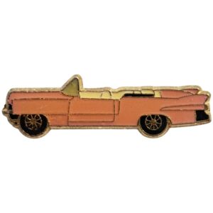 Cadillac 1958 Pink Vintage Classic Metal Pins