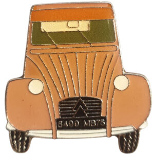 Citroen 2CV Metallpin Vintage