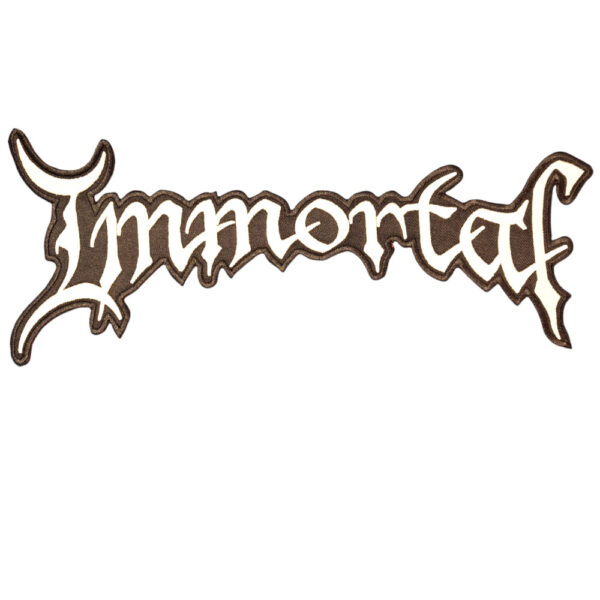 Immortal Broderat Ryggmärke