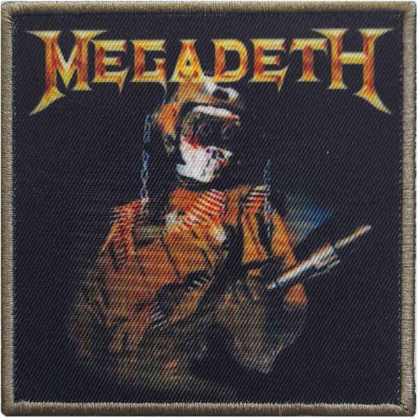 Megadeth Throoper Tygmärke