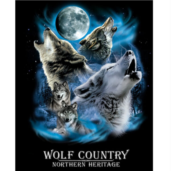 Wolf Country Svart T-shirt - Bild 2