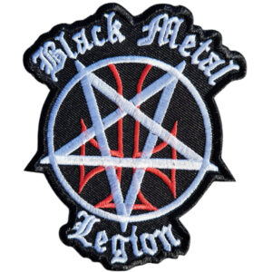 Black Metal Legion Broderat Tygmärke