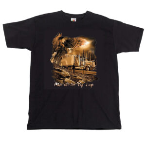 Ride With The Big Boys Svart T-shirt