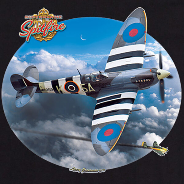 Spitfire Svart T-shirt - Bild 2