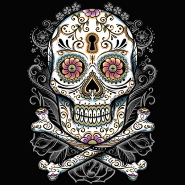 Suger Skull Svart T-shirt - Bild 2