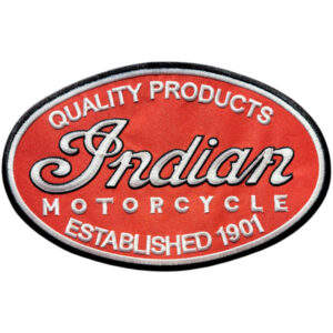 Indian Motorcycle Broderat Ryggmärke