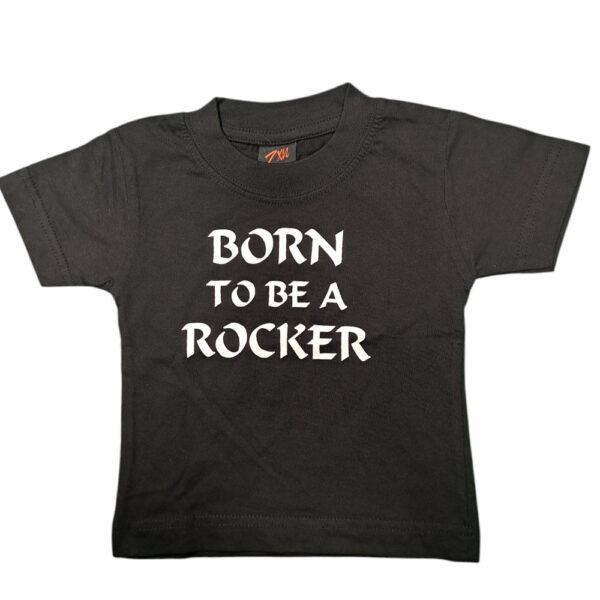 Born To Be A Rocker-Barn-T-shirt Storlek 50