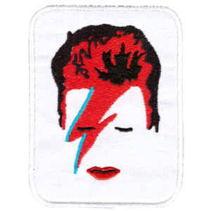 David Bowie Broderat Tygmärke