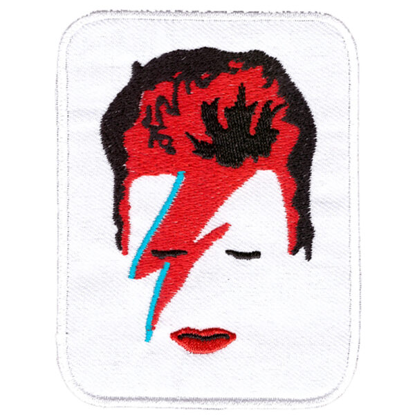 David Bowie Broderat Tygmärke