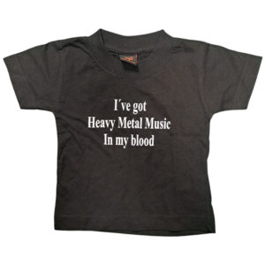 I've Got Heavy Metal Music In My Blood-Barn-T-shirt