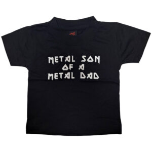 Metal Son Of A Metal Dad-Barn-T-shirt Storlek 50