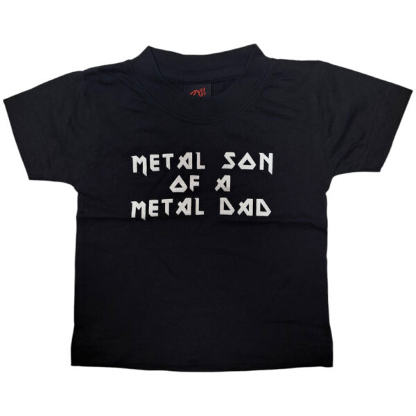 Metal Son Of A Metal Dad-Barn-T-shirt Storlek 50