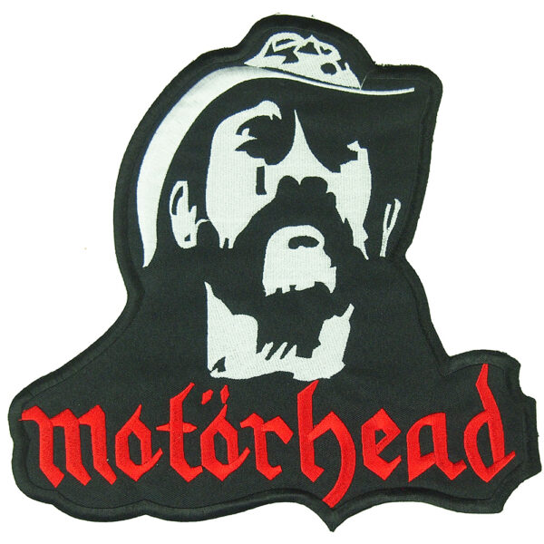 Lemmy-Motörhead Broderat Tygmärke