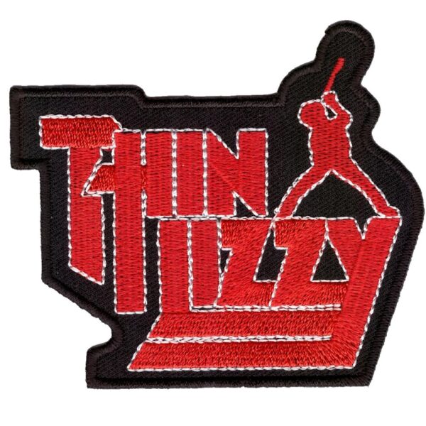 Thin Lizzy Broderat Tygmärke