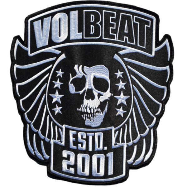 Volbeat Broderat Ryggmärke