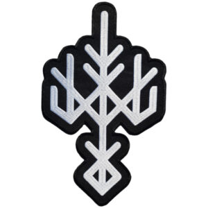 Wardruna Broderat Ryggmärke