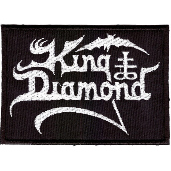 King Diamond Broderat Tygmärke