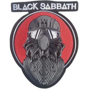Black Sabbath Broderat Ryggmärke