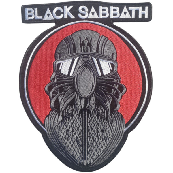 Black Sabbath Broderat Ryggmärke